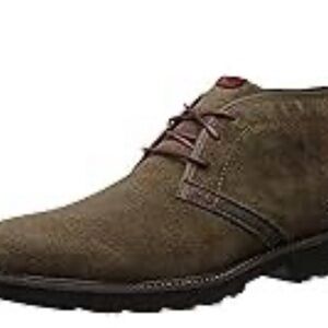 Dunham Olive Suede Chukka Boots